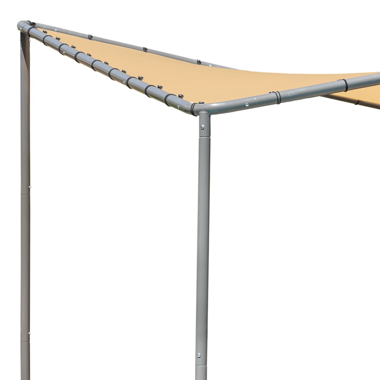Del Ray 10' x 10' Gazebo Canopy - Tan