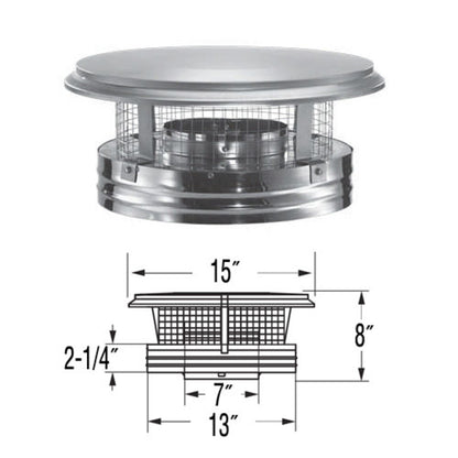 7'' DuraPlus Round Ceiling Support Kit - DP710-KIT