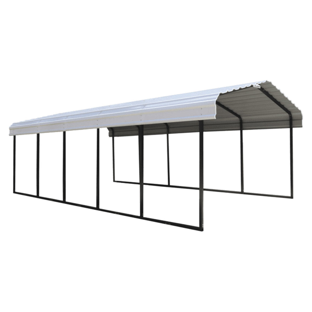 Arrow Carport 12 x 29 x 7 Ft. - Eggshell