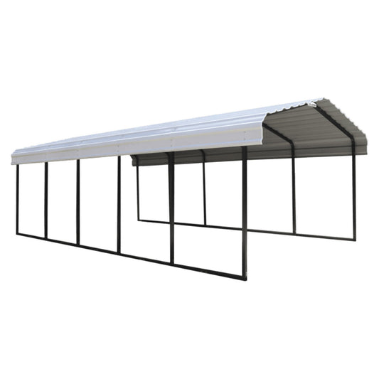 Arrow Carport 12 x 29 x 7 Ft. - Eggshell