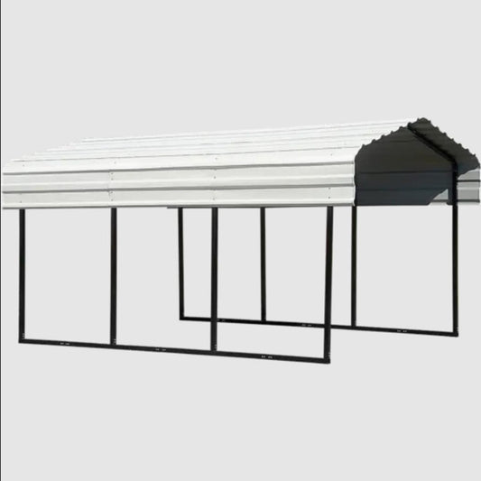 Arrow Carport 10x15x7 Ft. - Eggshell