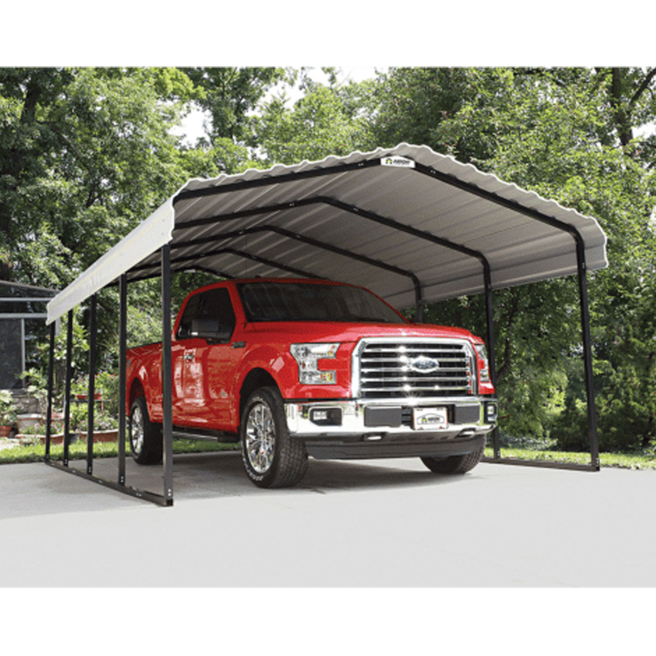 Arrow Carport 12 x 20 x 7 Ft. - Eggshell