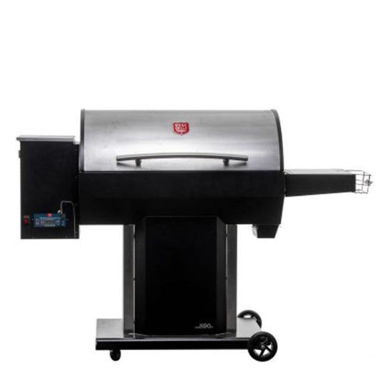 US Stove Stainless Steel Wood Pellet Grill & Smoker