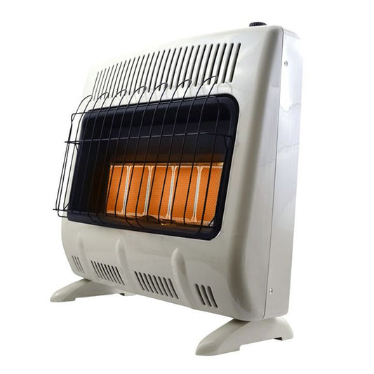 Vent Free 30,000 BTU White Radiant Propane Heater- F299830