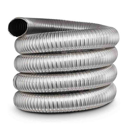 5" x 35' Lifetime Chimney Smooth-Wall Liner Kit with Stove Adapter