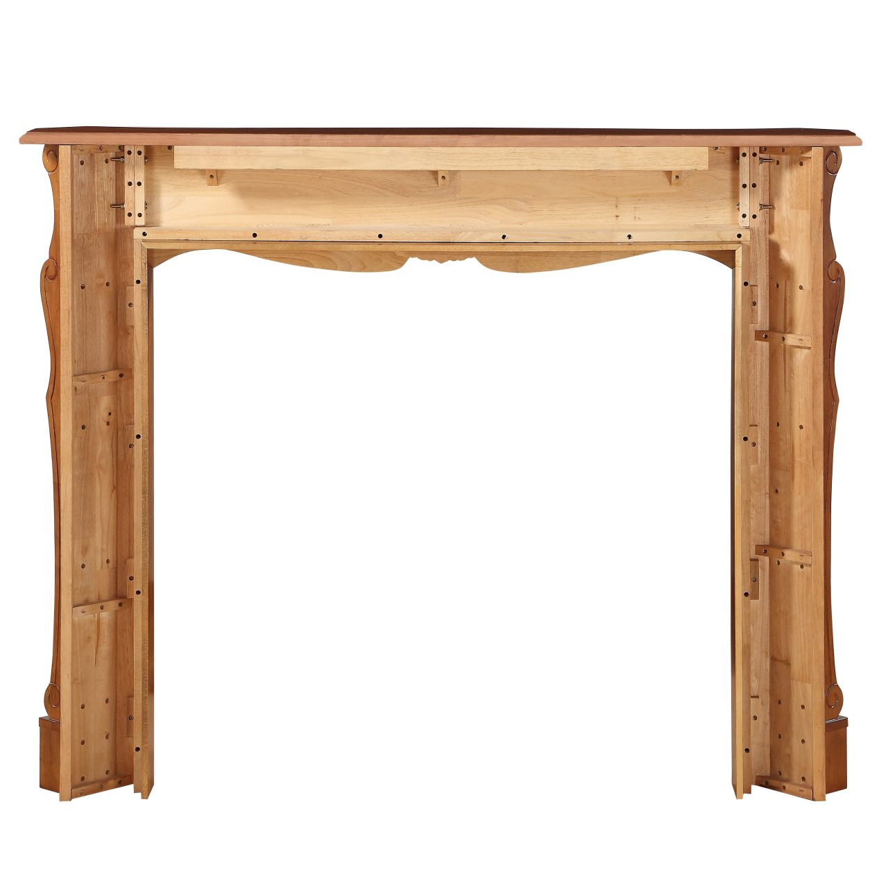 48" Deauville Fruitwood Finish Fireplace Mantel by Pearl Mantels