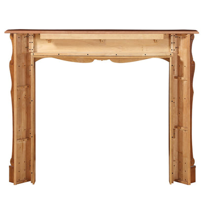 48" Deauville Fruitwood Finish Fireplace Mantel by Pearl Mantels
