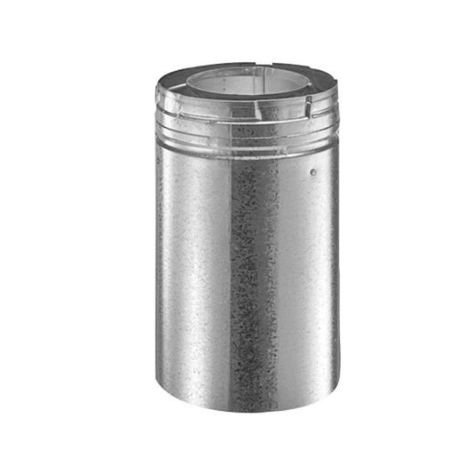 4" x 6 5/8" DirectVent Pro 8 1/2" Galvanized Chimney Pipe Extension - 46DVA-08A