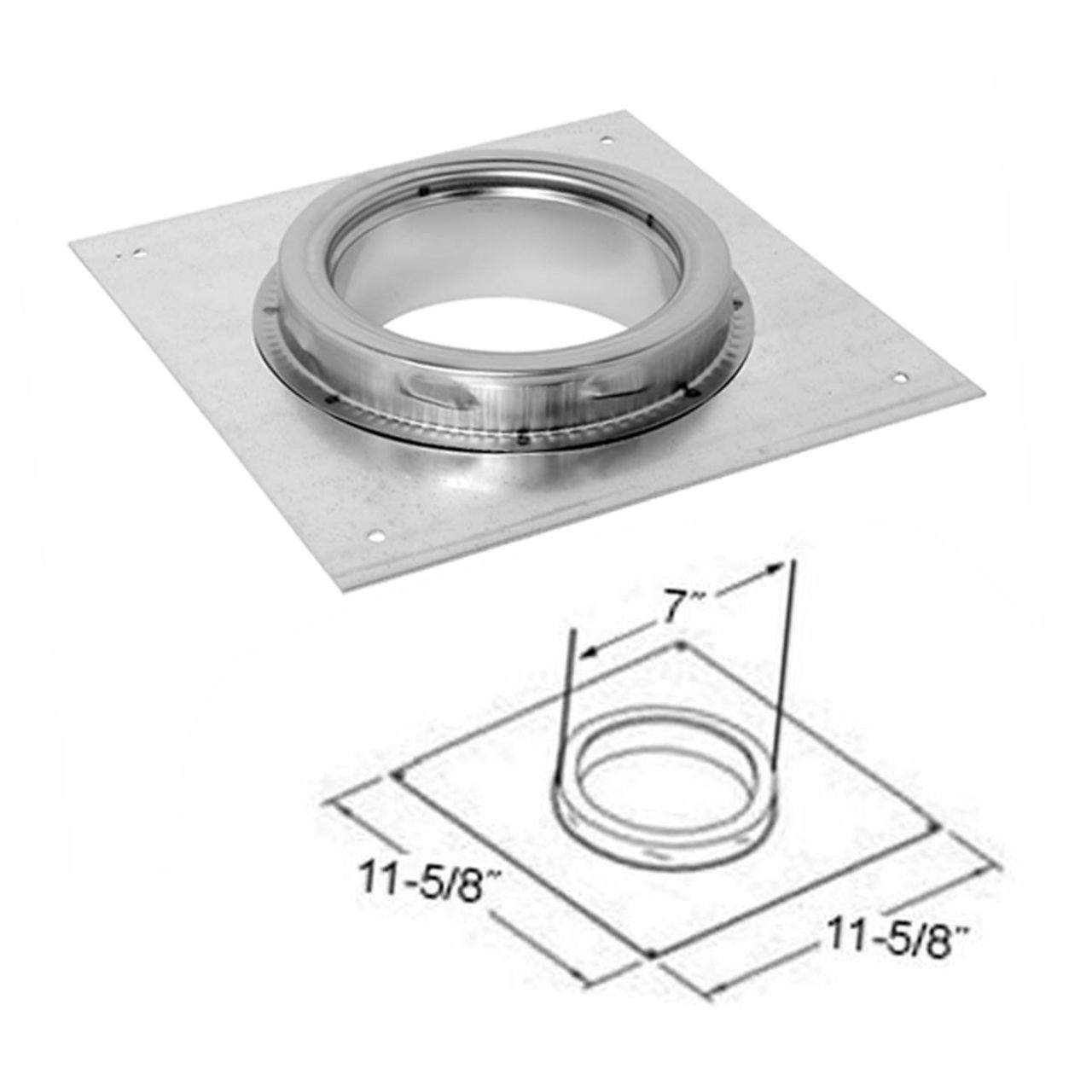 5" SuperPro Adapter Plate - JSC5AP