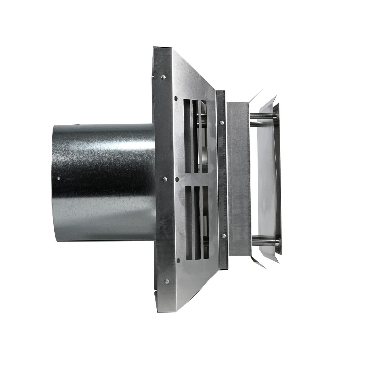 4" x 6 5/8" DirectVent Pro Aluminum Square Horizontal Termination Cap - 46DVA-HC