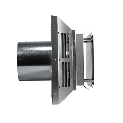 4" x 6 5/8" DirectVent Pro Aluminum Square Horizontal Termination Cap - 46DVA-HC