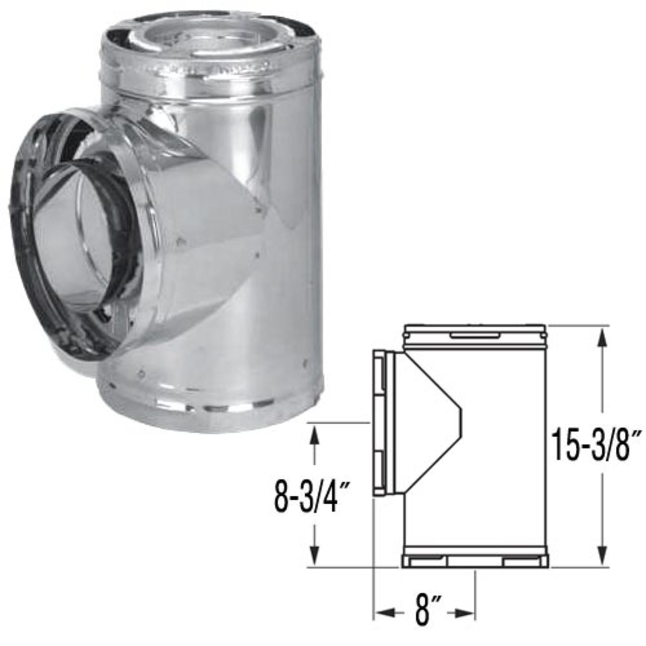 7'' DuraPlus Thru-the-Wall Kit - DP730-KIT
