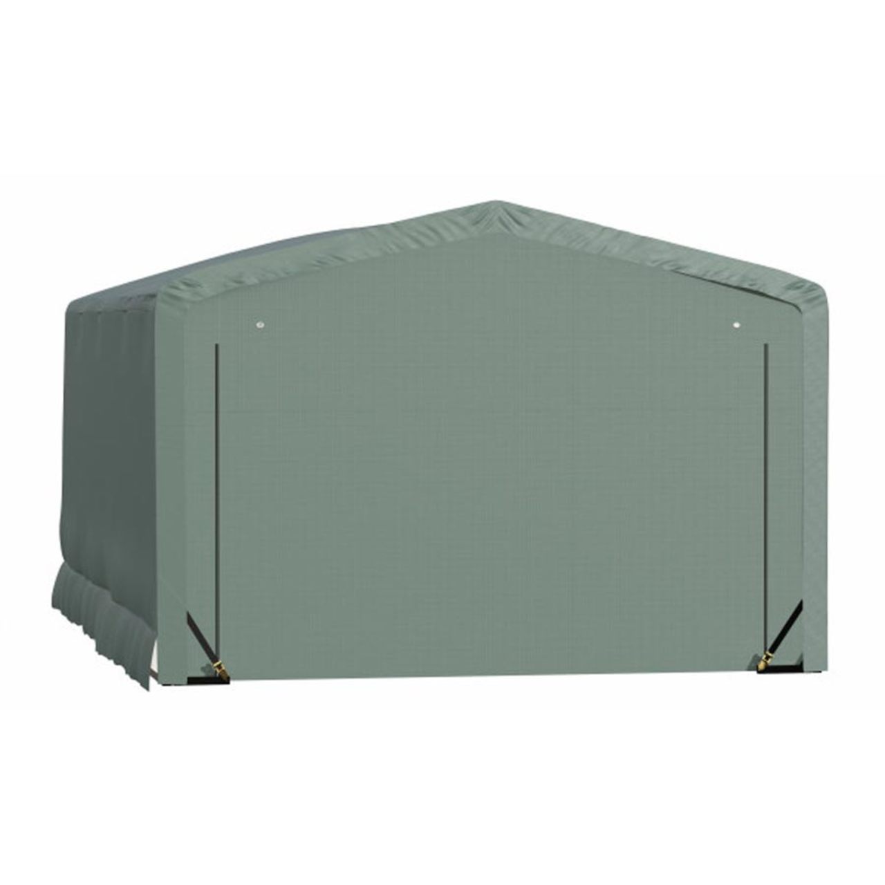 ShelterTube 12' x 18' x 8' Wind & Snow-Load Rated Garage - Green