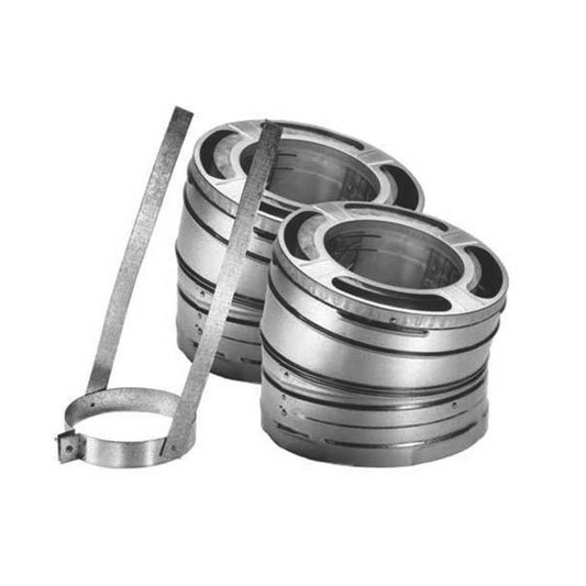7" DuraPlus 30 Degree Galvanized Elbow Kit - 7DP-E30