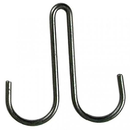 Twin Hook-Hammered Steel