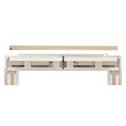 Adjustable Emory Surround by Pearl Mantels - White