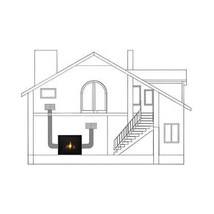 Majestic Heat-Zone Kit includes Fan - HEAT-ZONE-GAS