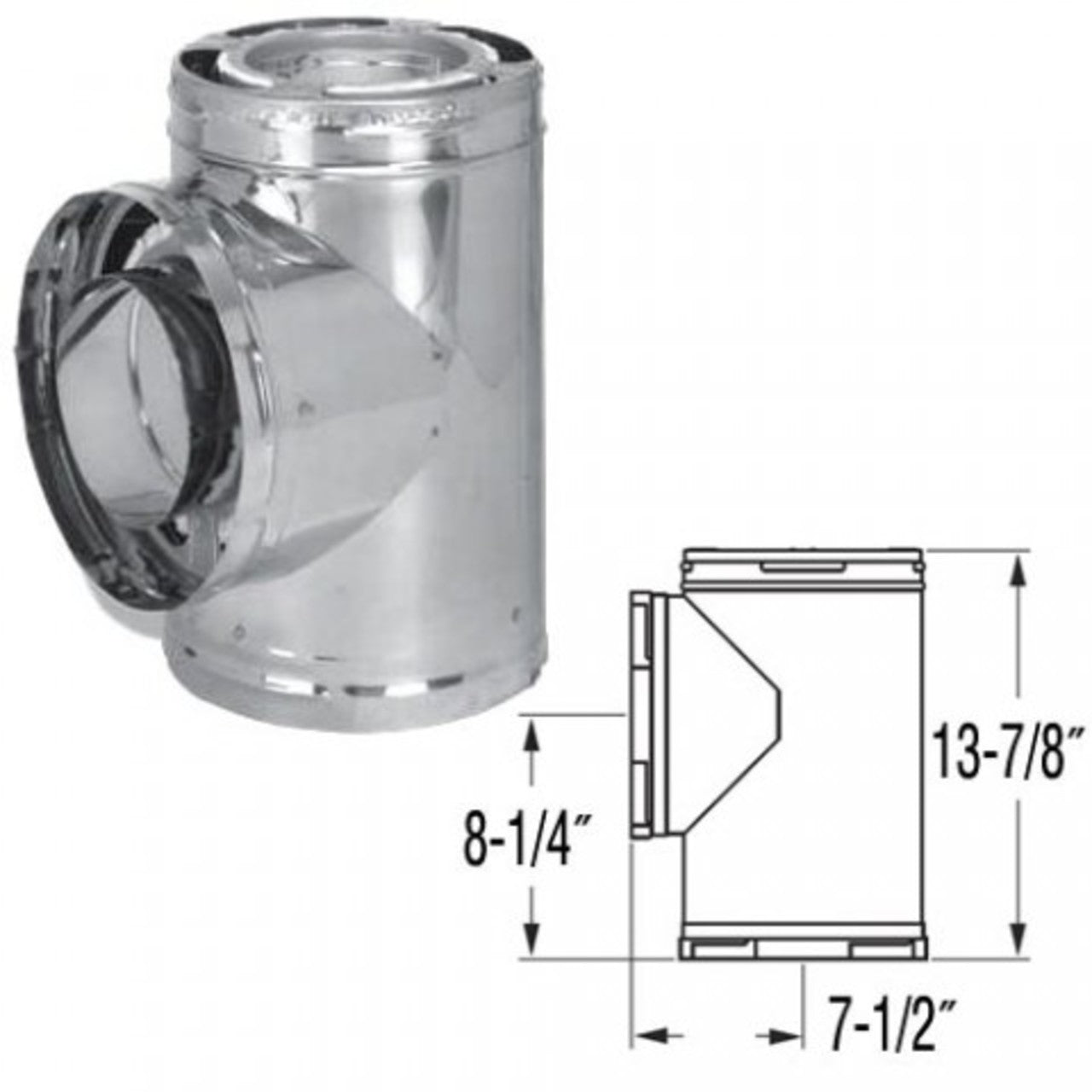 8'' DuraPlus Thru-the-Wall Kit - DP830-KIT