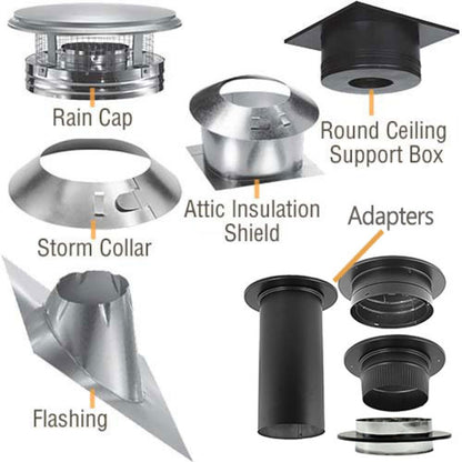 6 DuraPlus Round Ceiling Support Kit - DP610-KIT
