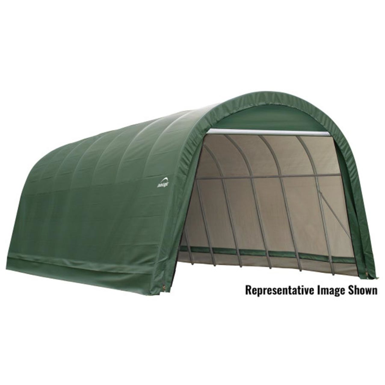 ShelterCoat 15' x  28' Wind & Snow Rated Garage  - Green