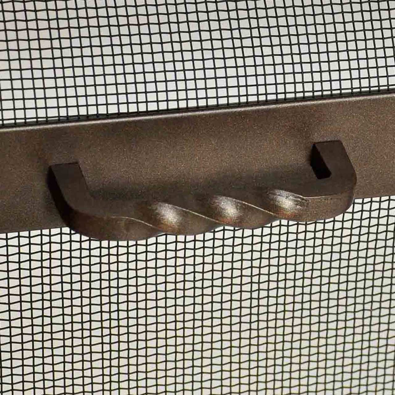 Pilgrim Burnished Bronze Spark Guard 44" x 33"