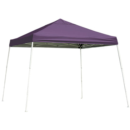 Pop-Up HD 12' x 12' Slant Leg Canopy - Purple