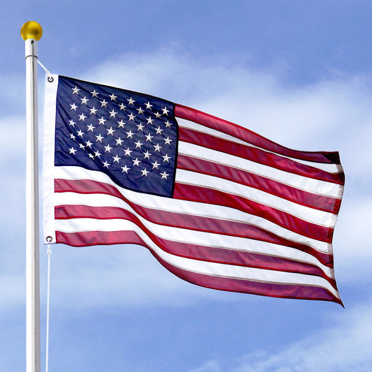 3ft x 5ft Super Tough Knitted Polyester American Flag - US Made