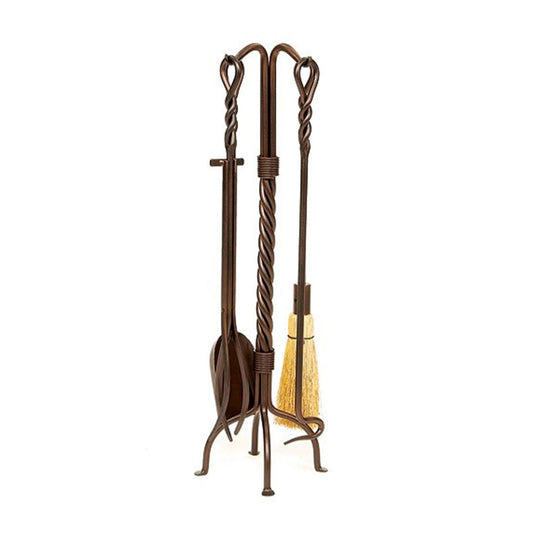 Twisted Rope Tool Set-Roman Bronze