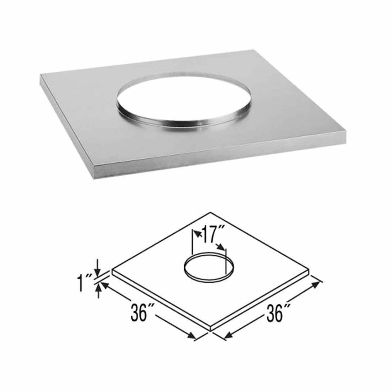 12'' DuraTech Chase Top Flashing - 12DT-CTF