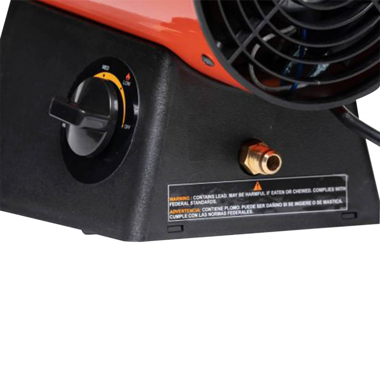 HeatFast 125,000 BTU Portable Propane Forced-Air Heater