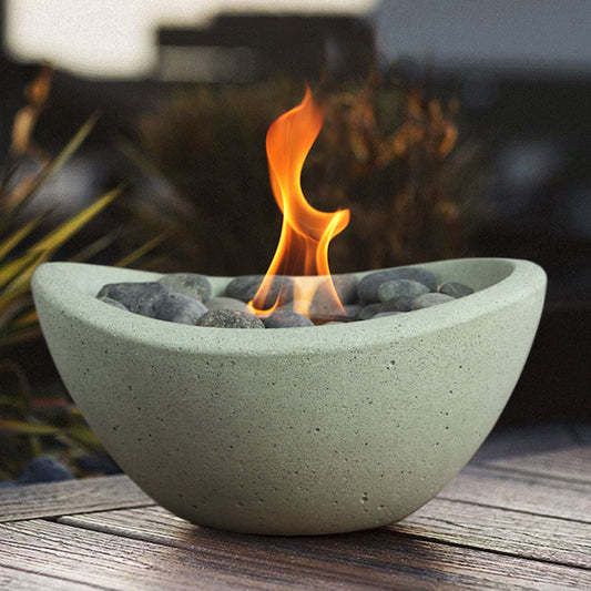 Wave Fire Bowl - Seafoam