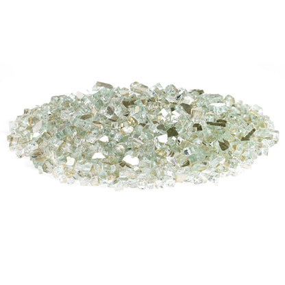 1/4" Platinum Reflective Fireglass-10 lb