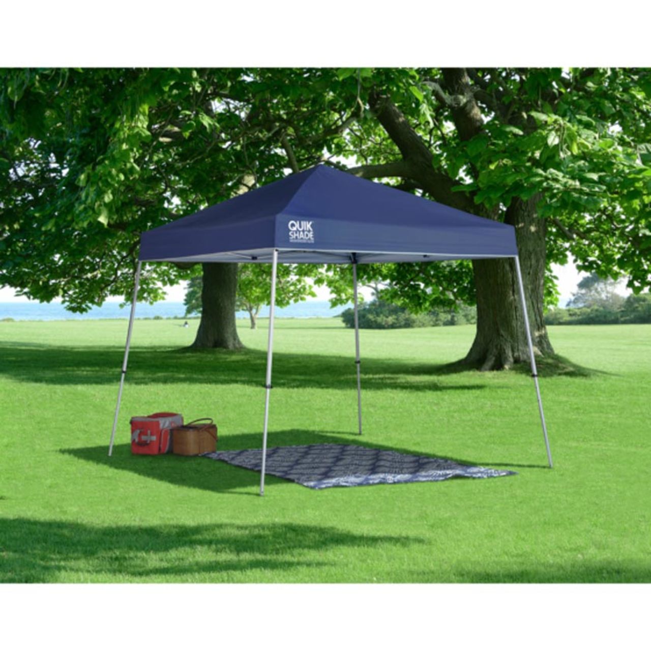 Weekender Elite WE64 10' x 10' Slant Leg Canopy - Twilight Blue