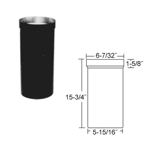 6" Selkirk Stove Pipe Adapter - 206242