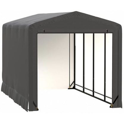 ShelterTube 10' x 18' x 10' Wind & Snow-Load Rated Garage - Gray