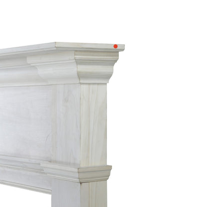56" Windsor Unfinished Fireplace Mantel by Pearl Mantels