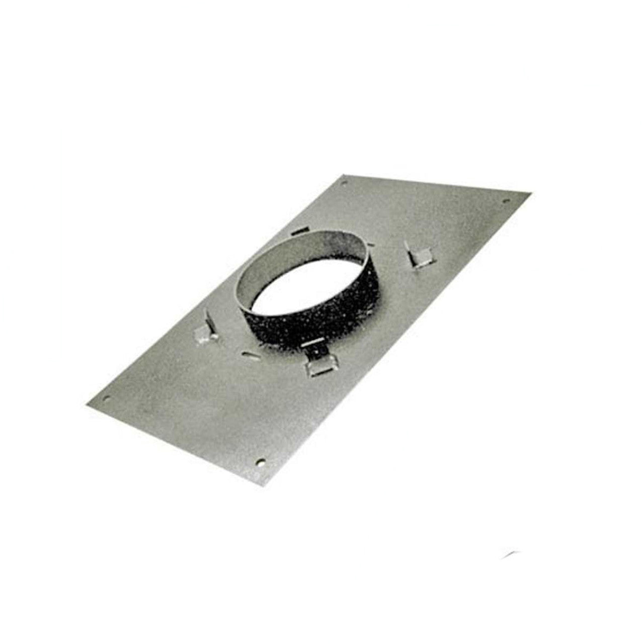 6" DuraLiner 17" x 17" DuraTech Transition Anchor Plate - 6DT-AP-17X17