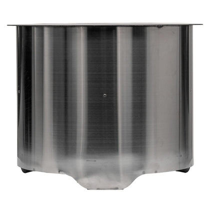21" Smokeless Wood Burning Firepit - Stainless Steel