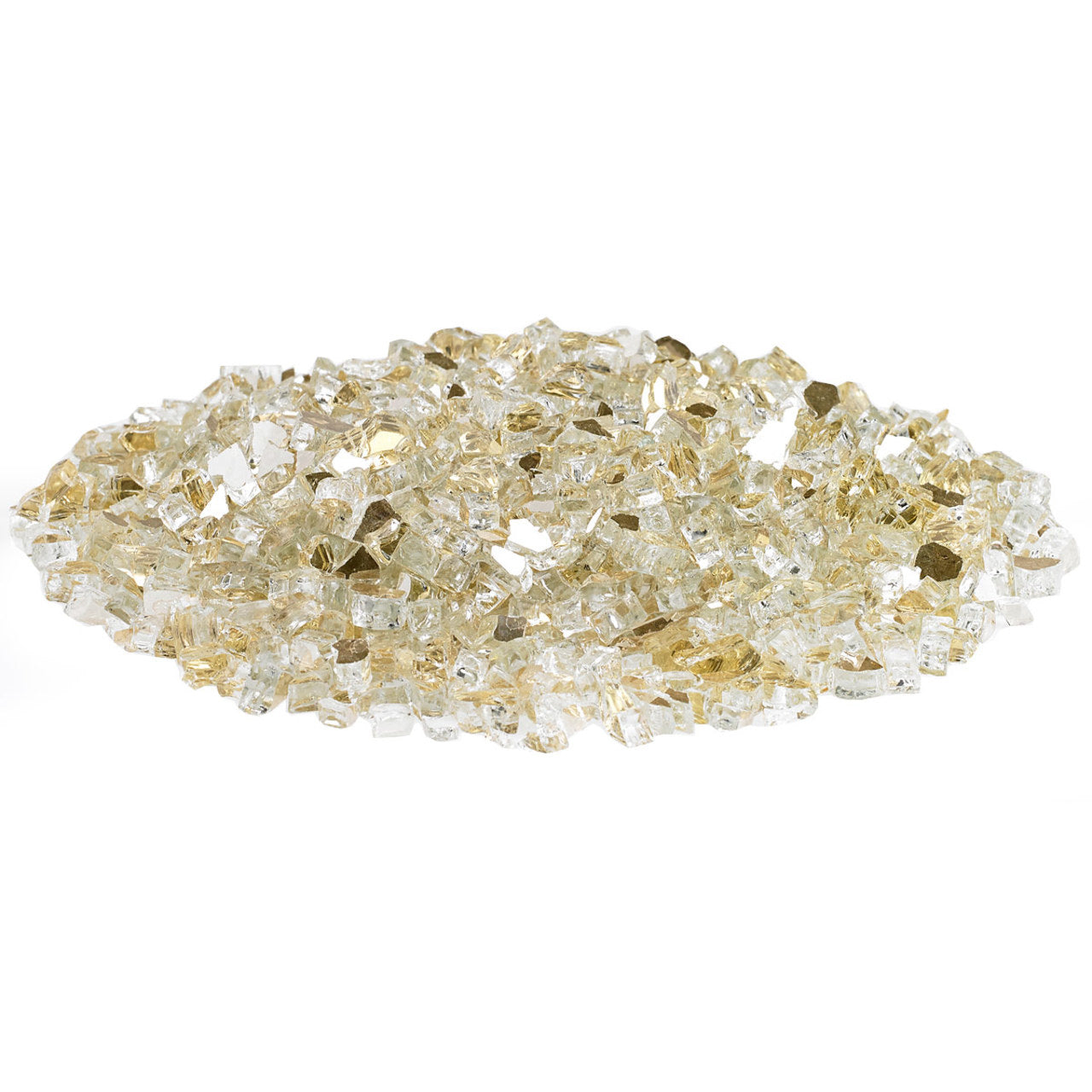 1/4" Gold Reflective Fireglass-10 lbs