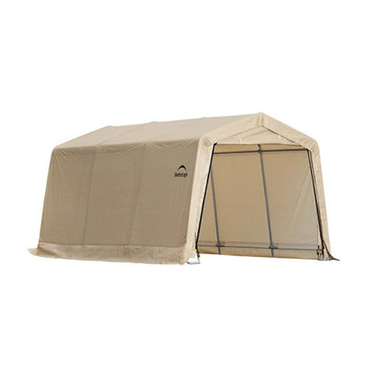 AutoShelter 10 x 15 Tan Garage