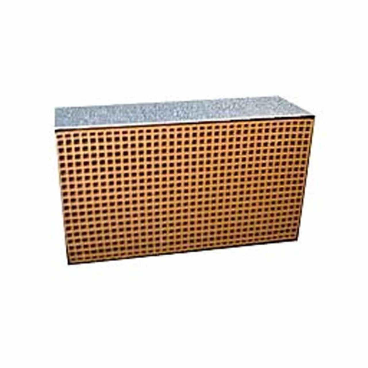 3.875" x 6.875" x 2" Catalytic Combustor Replacement with Metal Band - 3508