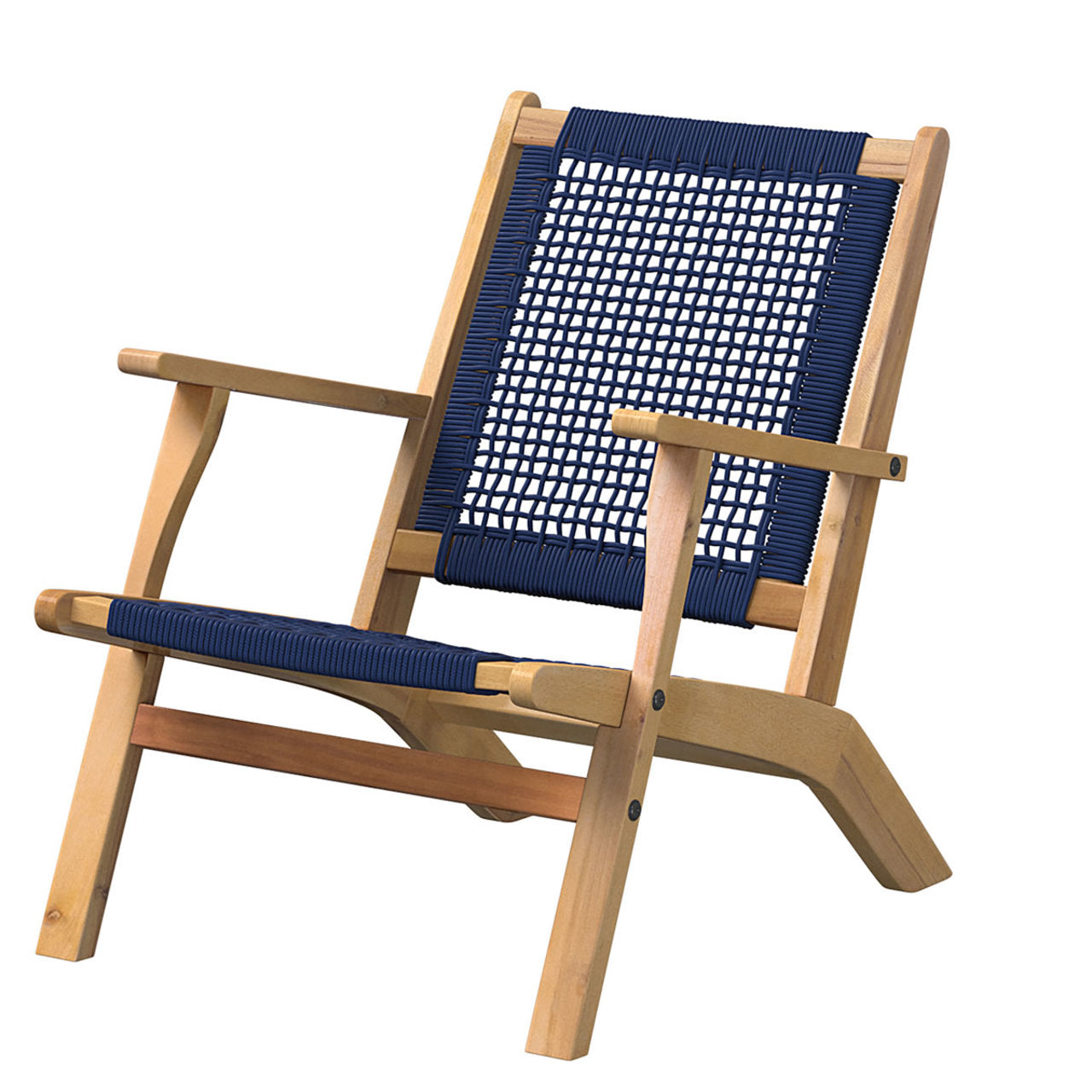 Fire Sense Vega Natural Stain Outdoor Chair - 62773 - 63634 - 63635