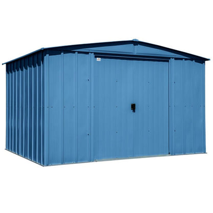 Arrow Classic Steel Storage Shed  10 x 8 Blue Gray