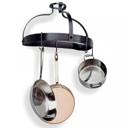 Wall Crown Rack-Hammered Steel