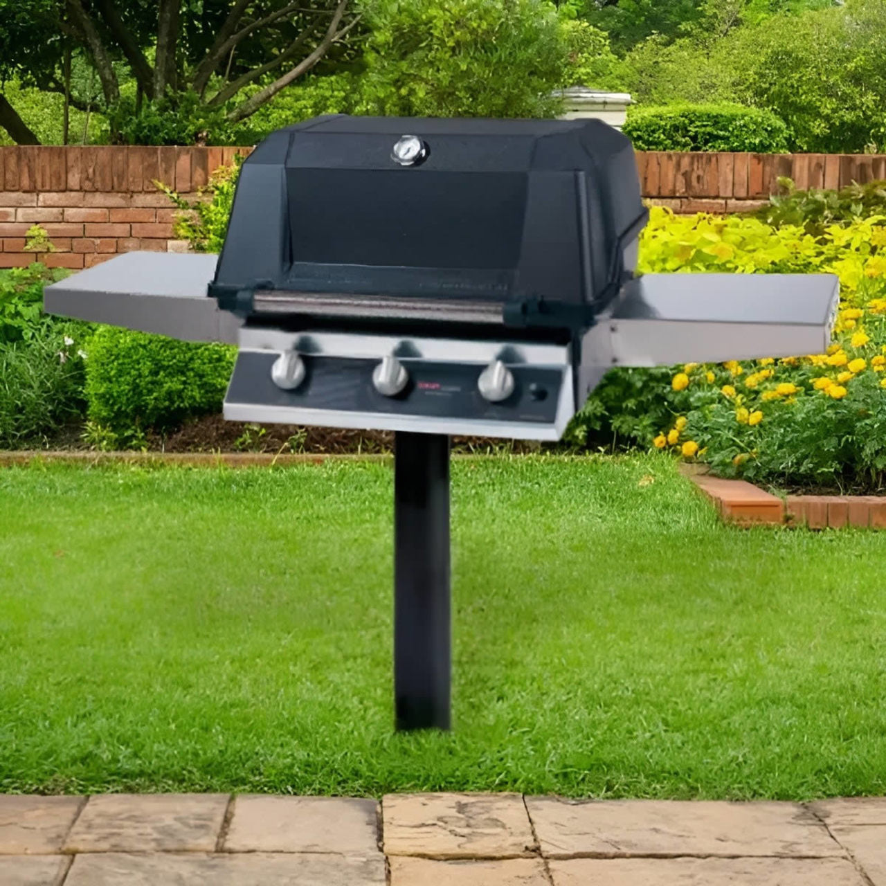 MHP Outdoor Hybrid Gas Grill Head - Sear Magic Grates - WHRG4DD-S