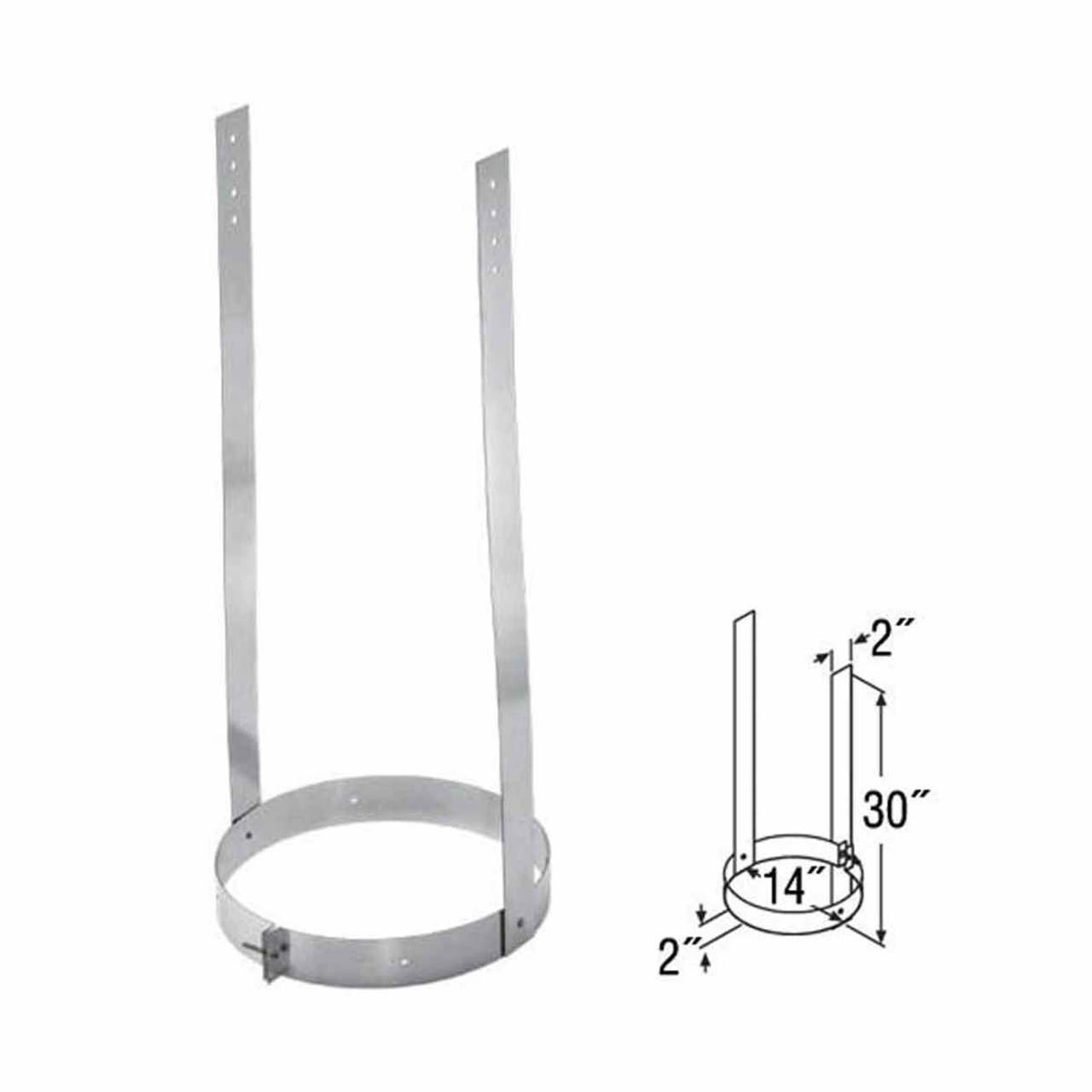 12" DuraTech Elbow Strap - 12DT-ES