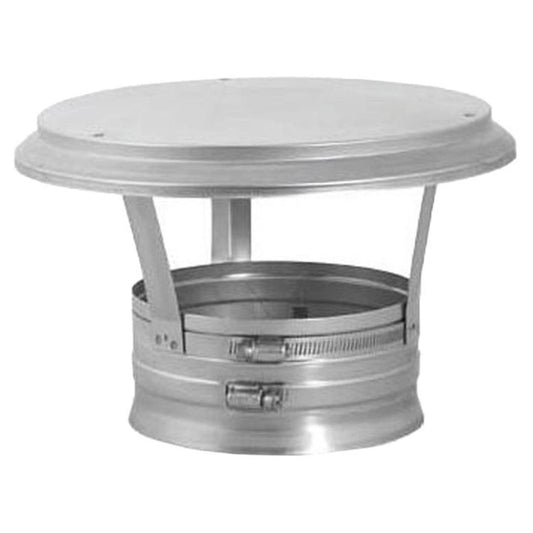 8" DuraFlexSS Round Cap - 8DFS-VC