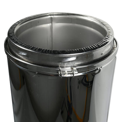 8" x 36" Selkirk Ultra Temp Stainless Chimney Pipe - 208036U
