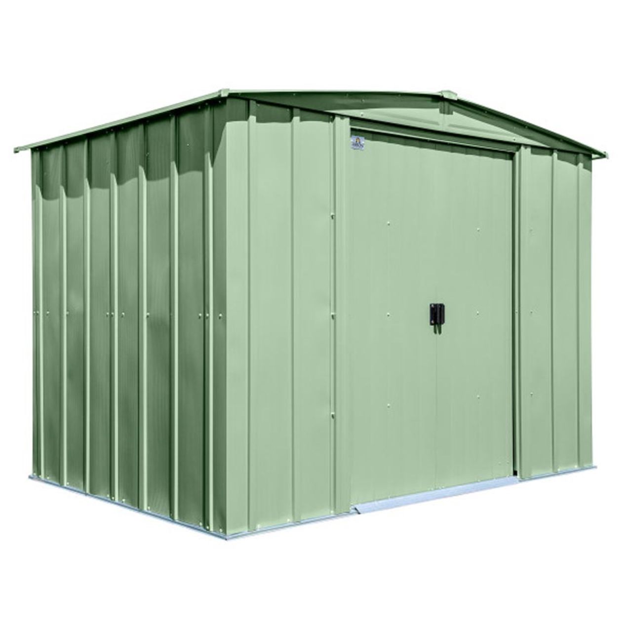 Arrow Classic Steel Storage Shed 8' x 6, Sage Green