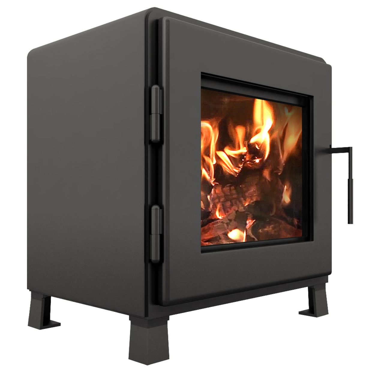 Nova 2 Wood Burning Stove - Charcoal